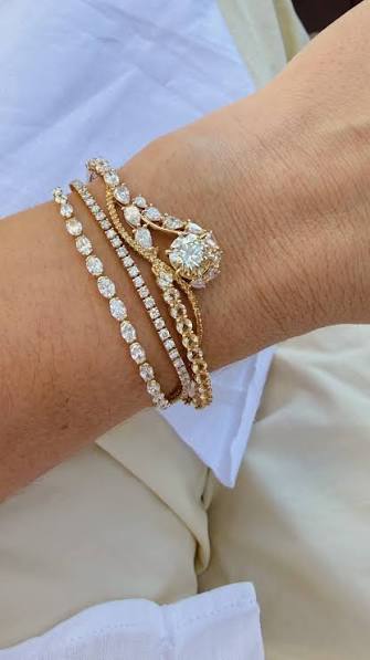 How to Style a Tennis Bracelet from Day to Night: The Fix